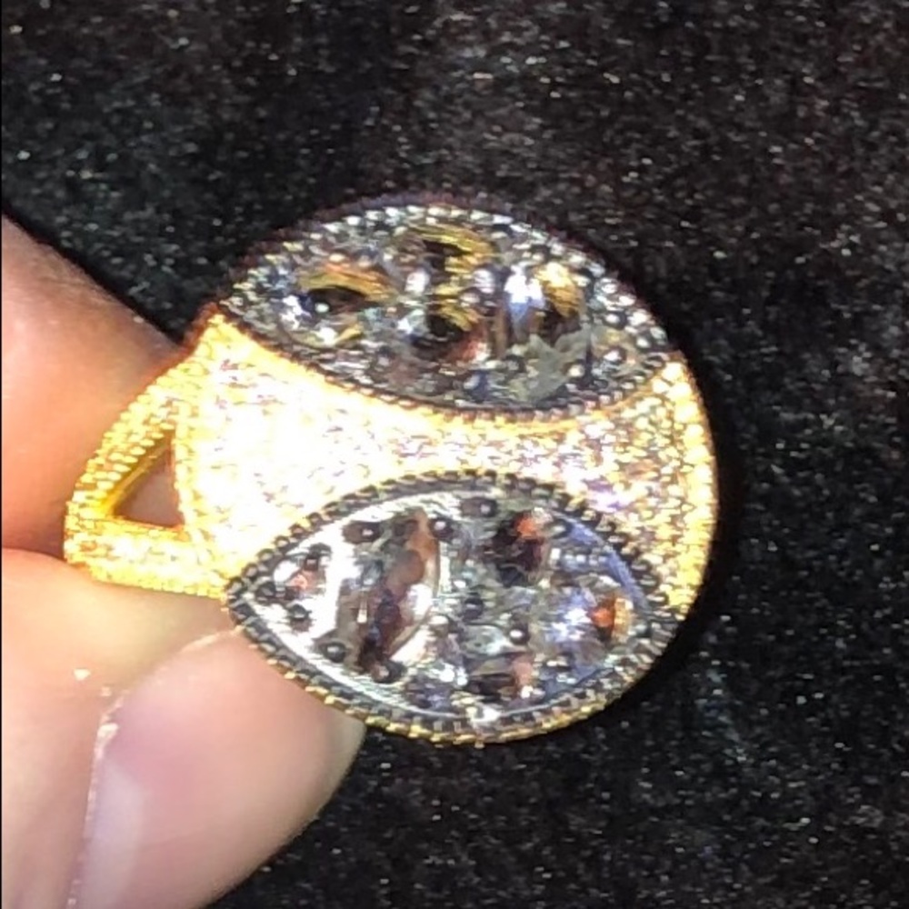Rivka Friedman Rose Dor cocktail ring